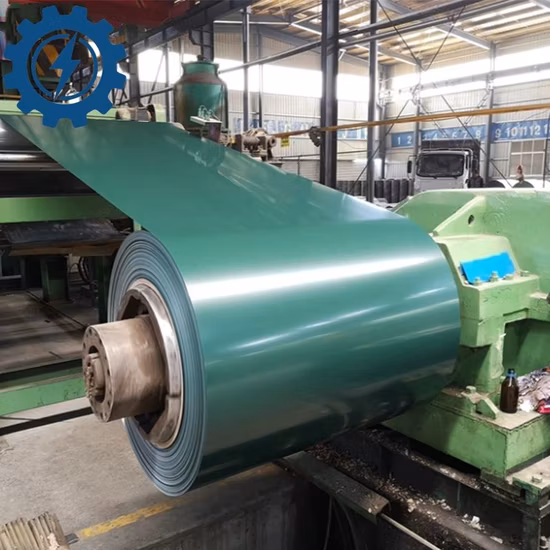 Строительный материал PPGL Стальная катушка с цветным покрытием Нержавеющая сталь PPGI Предварительно окрашенный гофрированный стальной кровельный лист Гальвалуме Оцинкованная стальная катушка